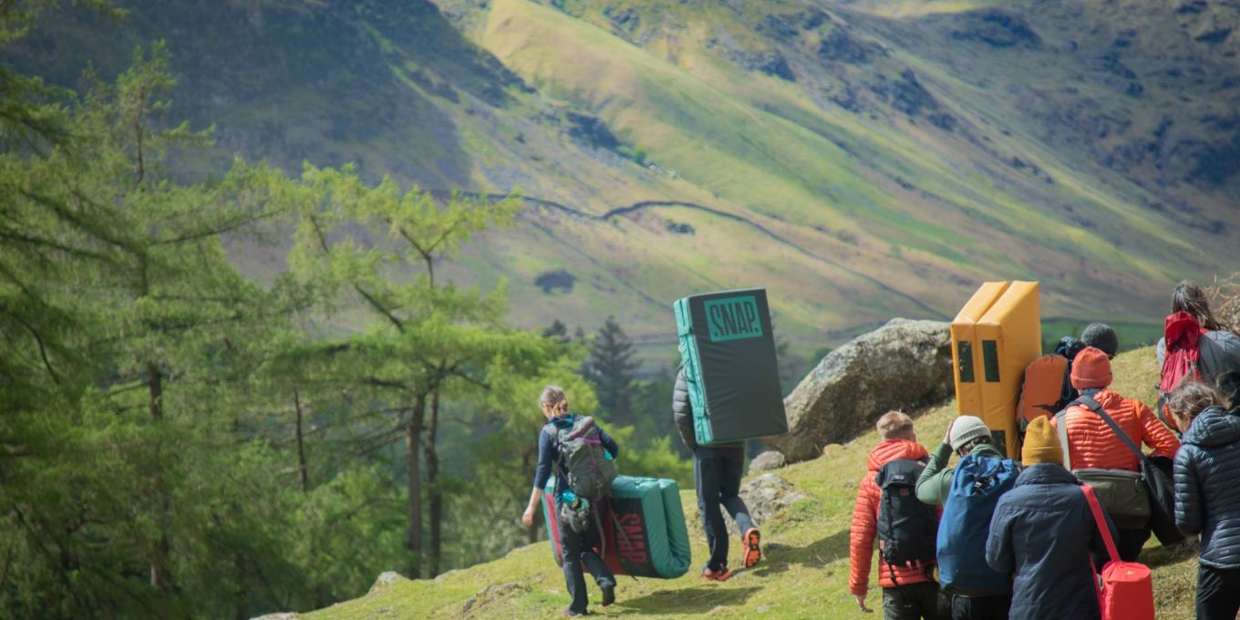 Clinic bouldering walkin