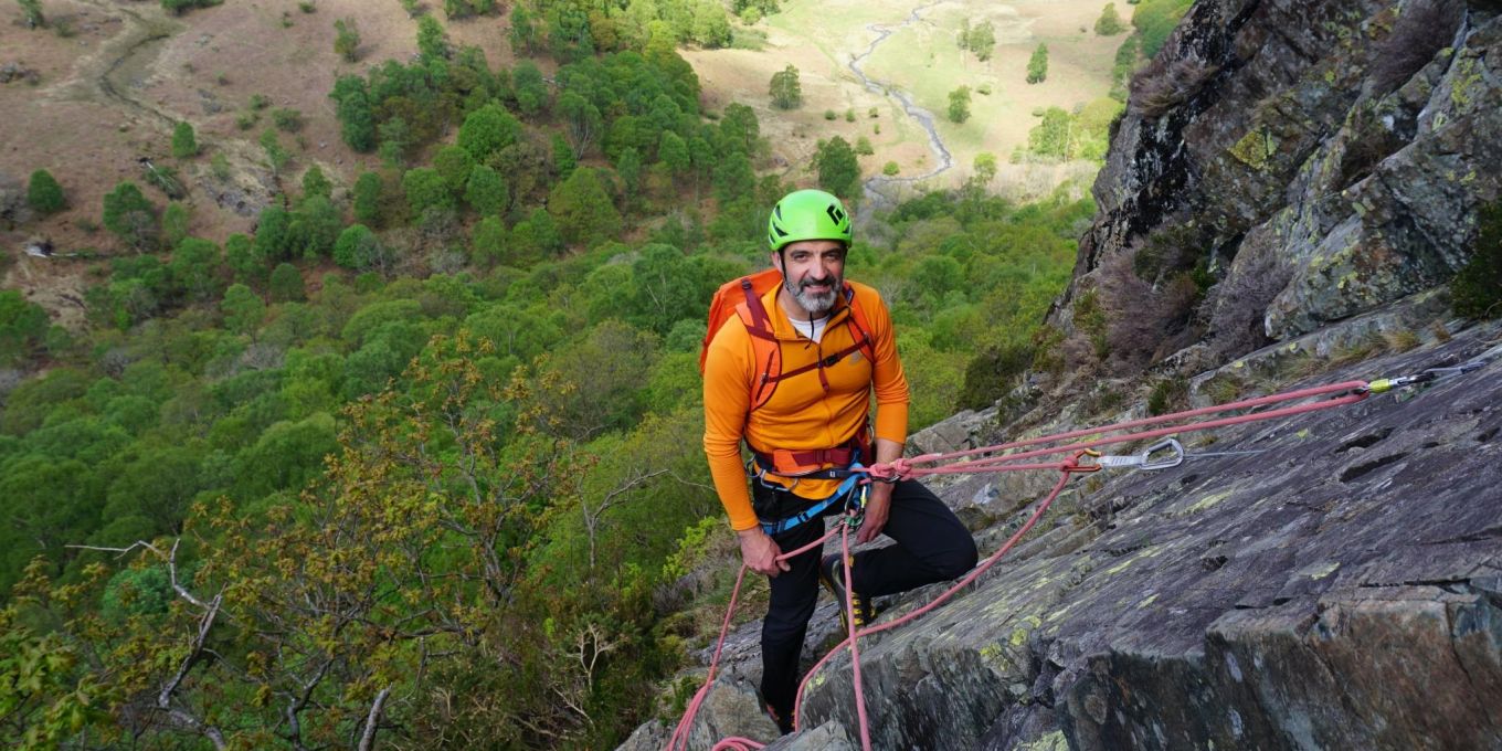 Coaching lead Climbing 1