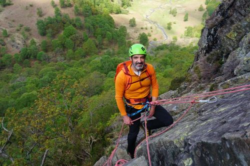 Coaching lead Climbing 1