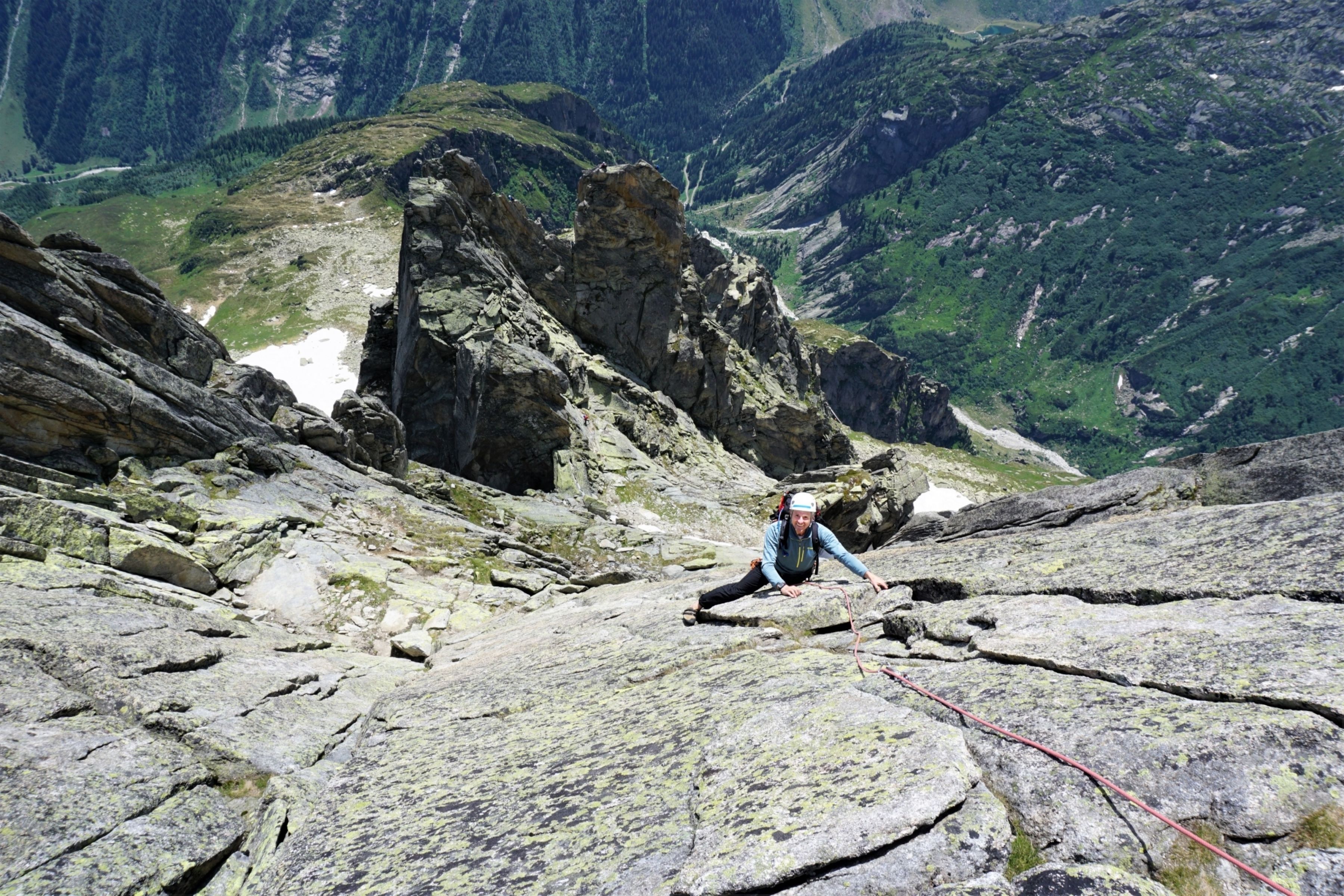 Level 3 Technical summer Alpine Rock Climbing Guided Course ISM