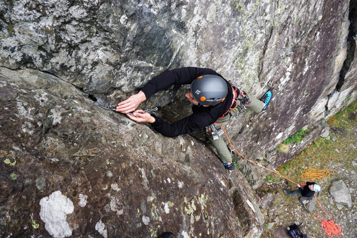 Coaching lead Climbing 2