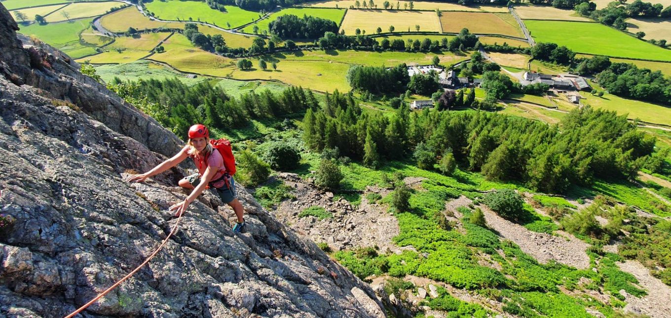 Womens Progressing Trad Climbing