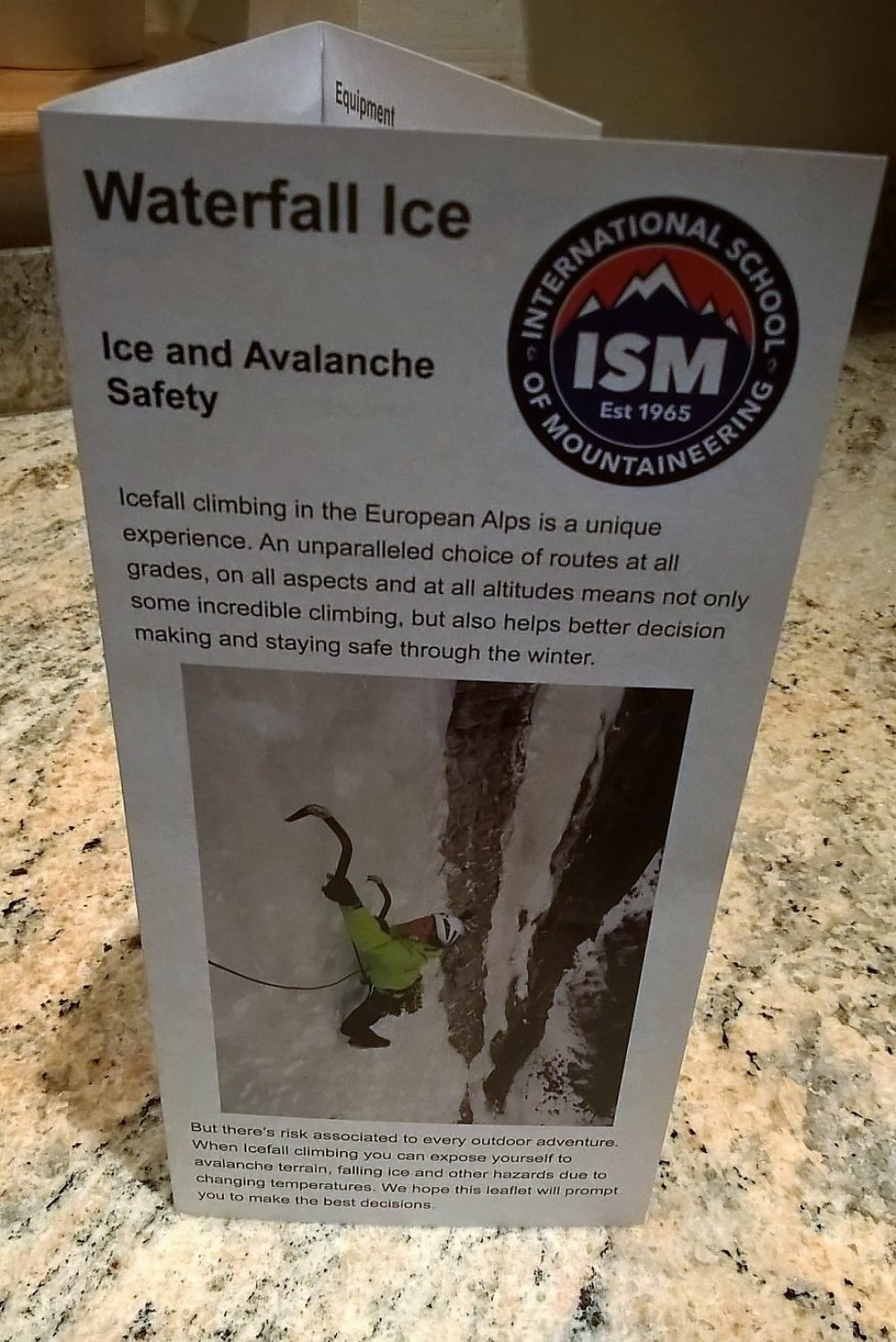 Ice Leaflet Photo